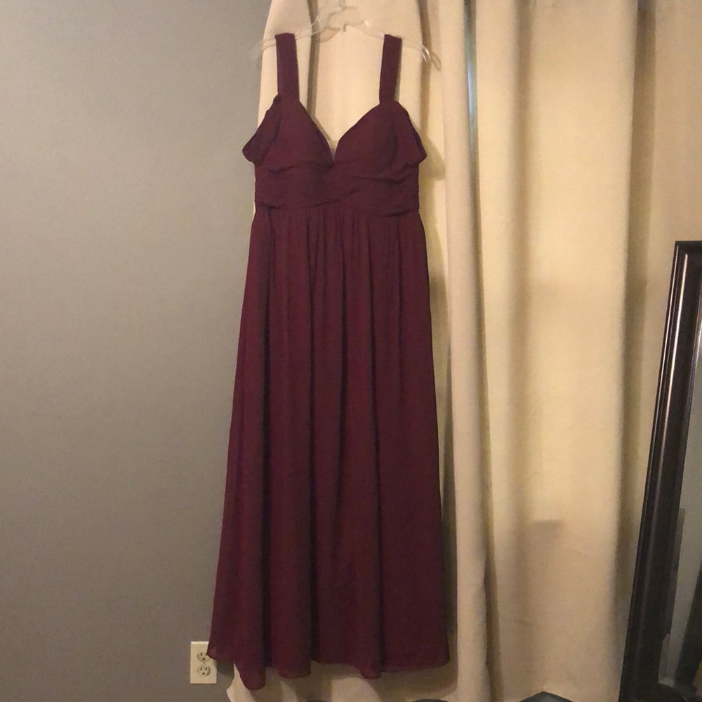 Azazie Cabernet Maxi Dress